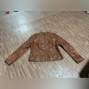 New York & Company Faux Leather Jacket